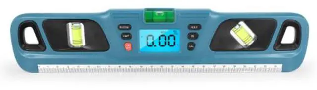 Alt view image 4 of 6 - HW-200 Digital Leveling Instrument - Angle Measuring Tool - Horizontal Leveling Instrument - Multi-parameter Digital Angle Measuring Tool - Electronic Slope Meter yellow
