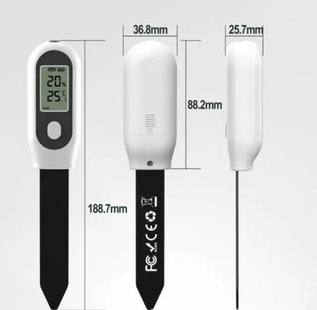 Alt view image 2 of 6 - New ZigBee three-in-one soil testing instrument for indoor potted plants, orchard planting, and soil moisture measurement