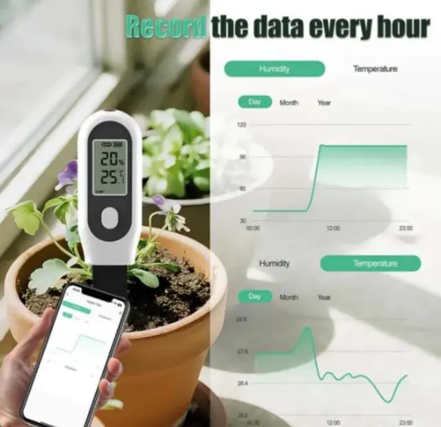 Alt view image 5 of 6 - New ZigBee three-in-one soil testing instrument for indoor potted plants, orchard planting, and soil moisture measurement