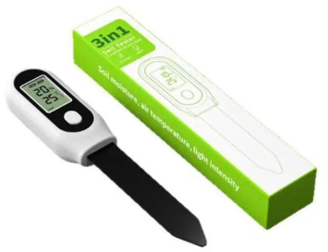 Main image of New ZigBee three-in-one soil testing instrument for indoor potted plants, orchard planting, and soil moisture measurement