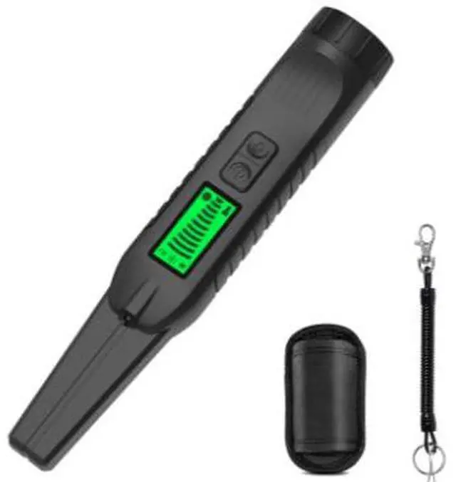 Alt view image 4 of 6 - New handheld metal detector - Metal detector with LCD display - Treasure finder detector red