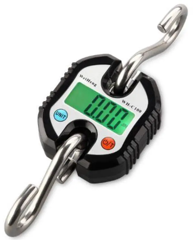 Main image of Portable high-precision electronic scale, hunting scale, mini hanging scale, pig and sheep scale, hanging scale, electronic hook scale, 150kg