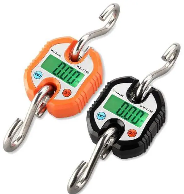Alt view image 2 of 5 - Portable high-precision electronic scale, hunting scale, mini hanging scale, pig and sheep scale, hanging scale, electronic hook scale, 150kg