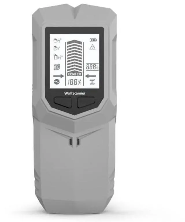 Main image of New model multi-functional wall detector - stud detector - wire detector - wall metal detector Grey