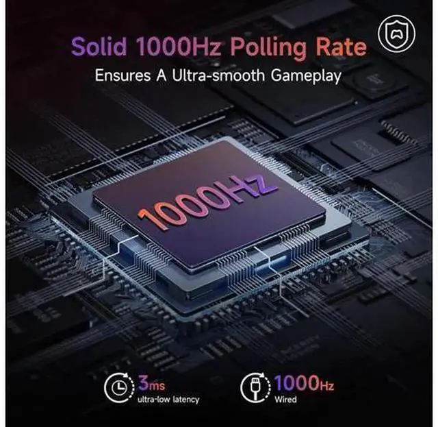 Alt view image 3 of 7 - EasySMX X20 Wireless Gaming Controller with RGB Backlit, 2-Stage Hall Effect Stick, 1000Hz Polling Rate, 6-Axis Gyro on Multi-Platform, Mech Buttons- Compatible with PC/Switch/Steam/Android