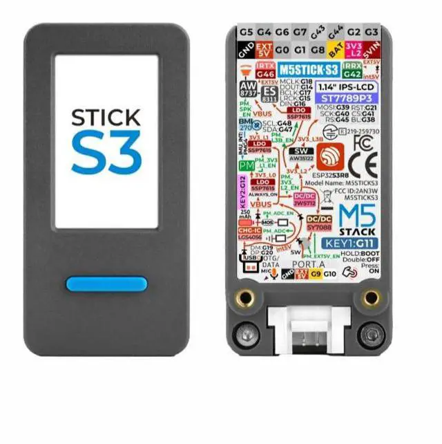 Main image of M5Stack M5Sticks3 StickS3 ESP32S3 Mini loT Development Kit