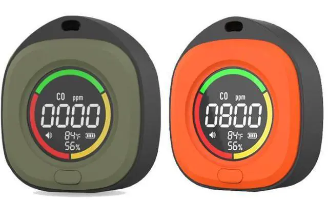 Main image of CO (Carbon Monoxide) detector - Professional high-precision gas monitoring instrument. PCBA development. SMT surface mount assembly. Finished product.