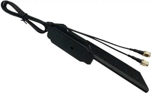 Main image of WiFi 6 6E Tri-Band Antenna 6GHz 5.8GHz 2.4GHz Magnetic Base Replacement Antenna for PC Desktop Computer Asus Rog Strix Gigabyte Aorus Gaming WiFi Motherboard Card WiFi Antenna pc