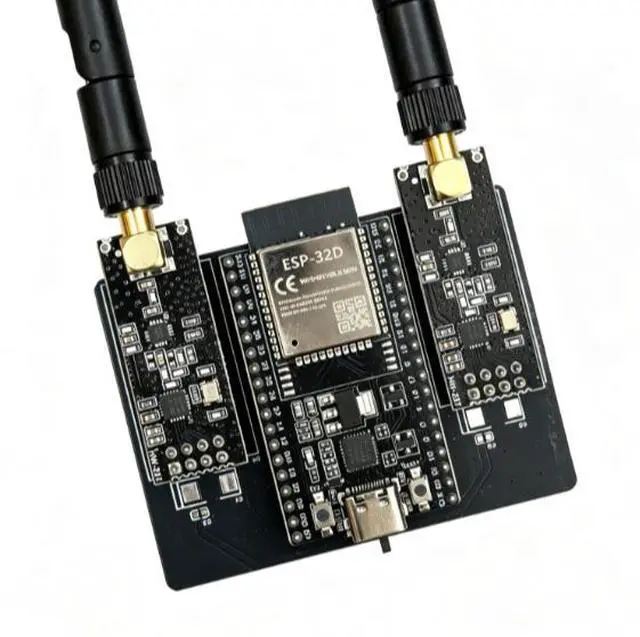 Alt view image 2 of 5 - ESP32-DevKitC development board combined with NRF24L01 PA LNA module for 2.4G Bluetooth and WiFi connectivity