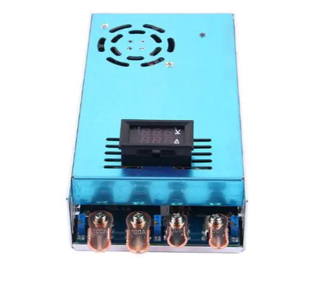 Alt view image 2 of 4 - Adjustable charging module with current and voltage display. 2000W 100A high-power DC boost power supply. 015386
