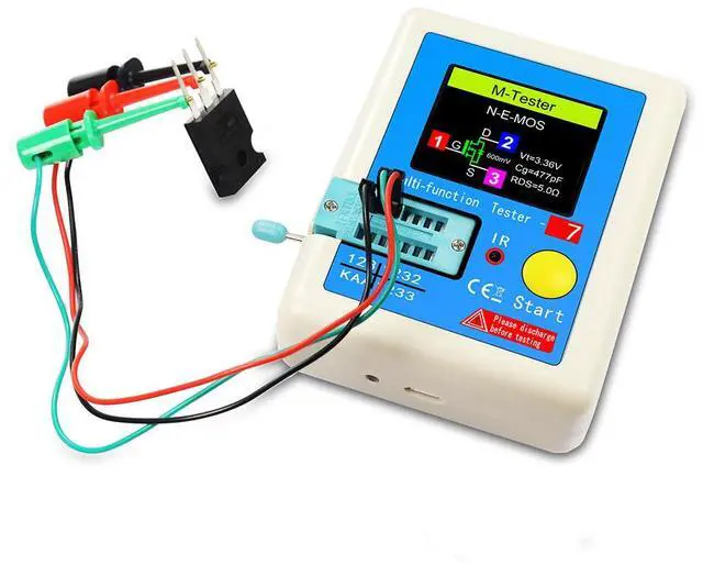 Main image of Multifunctional Transistor Resistor Capacitor MOS Tester ESR LCR-T7 Full-color Graphic Display