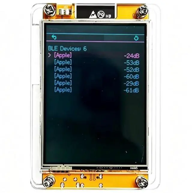 Alt view image 3 of 5 - ESP32-CYD development board with 2.8-inch touchscreen, WiFi and Bluetooth, pre-installed RSSI firmware version 1.7.2