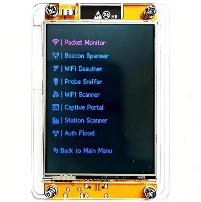Alt view image 5 of 5 - ESP32-CYD development board with 2.8-inch touchscreen, WiFi and Bluetooth, pre-installed RSSI firmware version 1.7.2