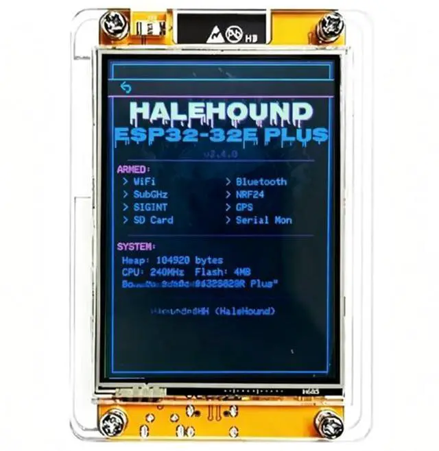 Alt view image 4 of 5 - ESP32-CYD development board with 2.8-inch touchscreen, WiFi and Bluetooth, pre-installed RSSI firmware version 1.7.2