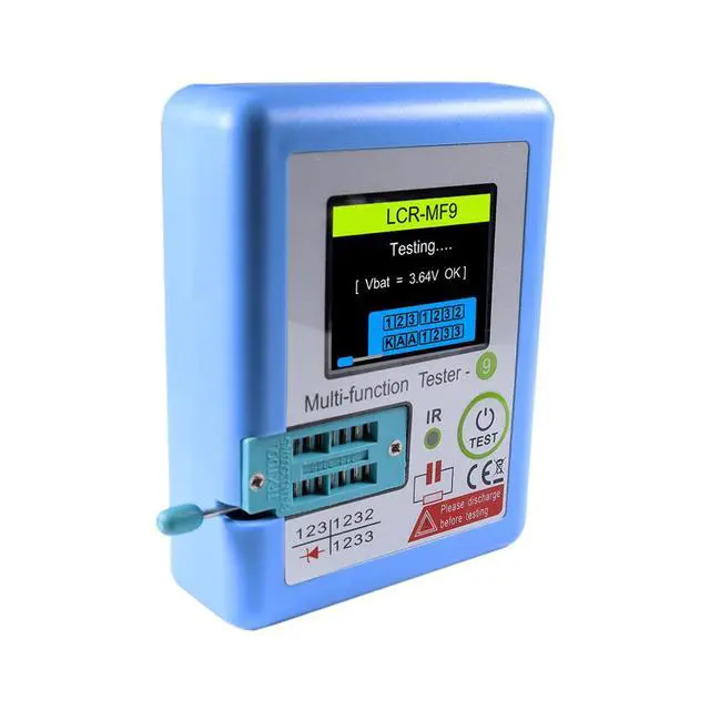 Alt view image 2 of 5 - LCR-MF9 Multi-function Color Screen Display Transistor Tester