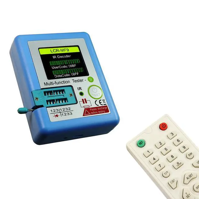 Alt view image 4 of 5 - LCR-MF9 Multi-function Color Screen Display Transistor Tester