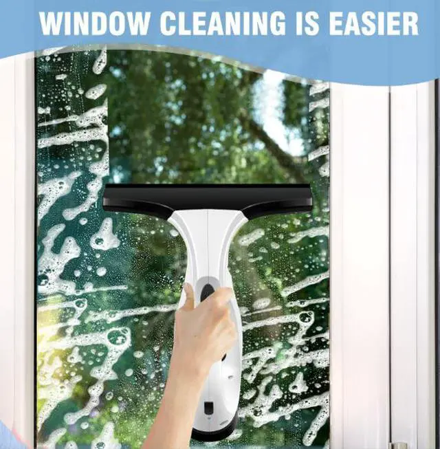 Alt view image 3 of 5 - New model small electric window cleaning handheld device with strong suction, efficient absorption, powerful adhesive, and highly portable features.