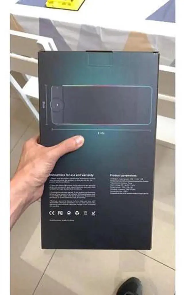 Alt view image 5 of 6 - Alienware 800×300 Illuminated Gaming Mouse Pad Keyboard Desk Pad 15W Wireless Charging