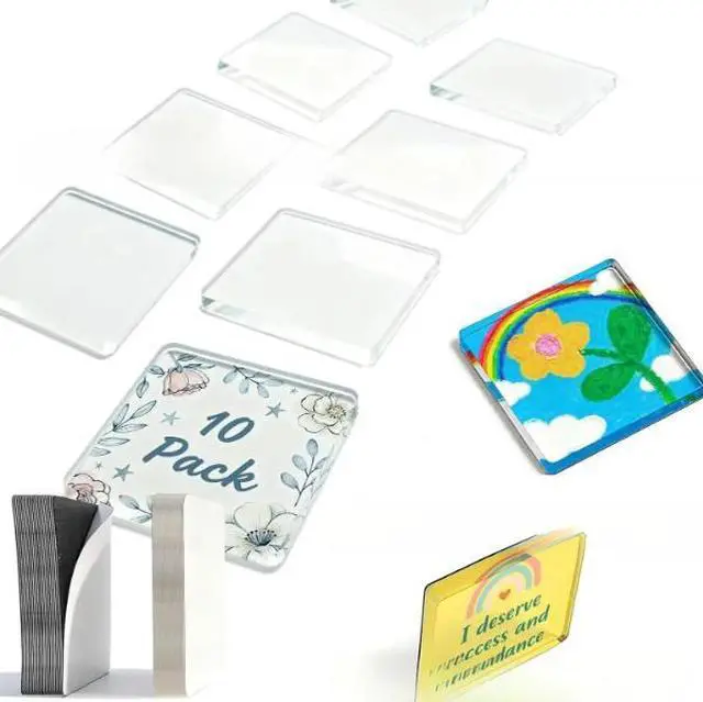 Main image of Best-selling Acrylic DIY Fridge Magnets Set--10 pieces