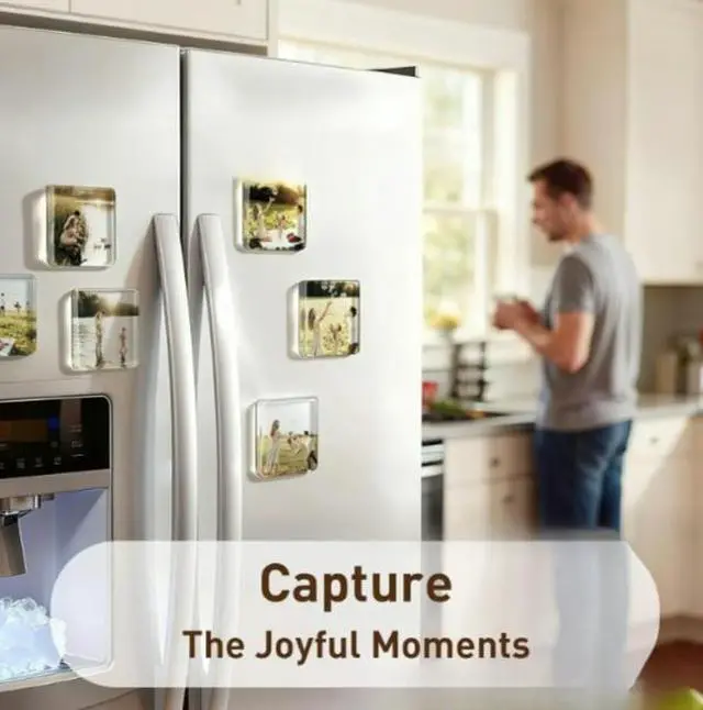 Alt view image 3 of 5 - Best-selling Acrylic DIY Fridge Magnets Set--10 pieces