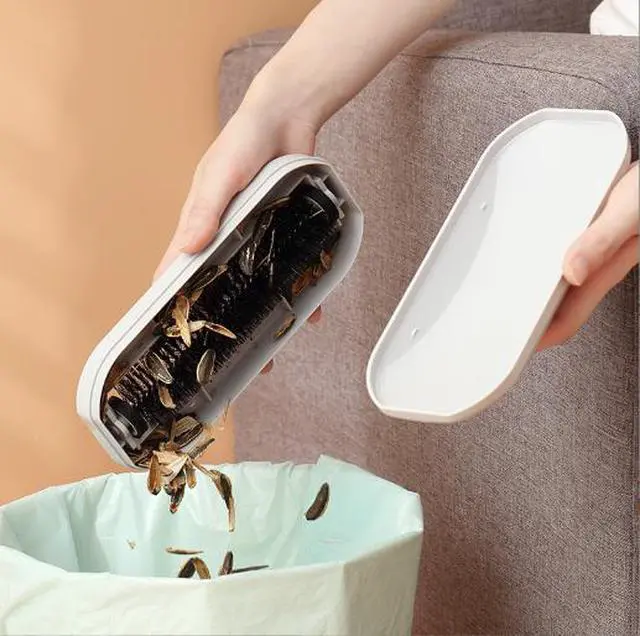 Alt view image 4 of 5 - Household portable brush hair remover, hair removal and hair removal device for clothes, dust removal for clothes, hair suction and removal device for clothes, hand-held hair removal brush