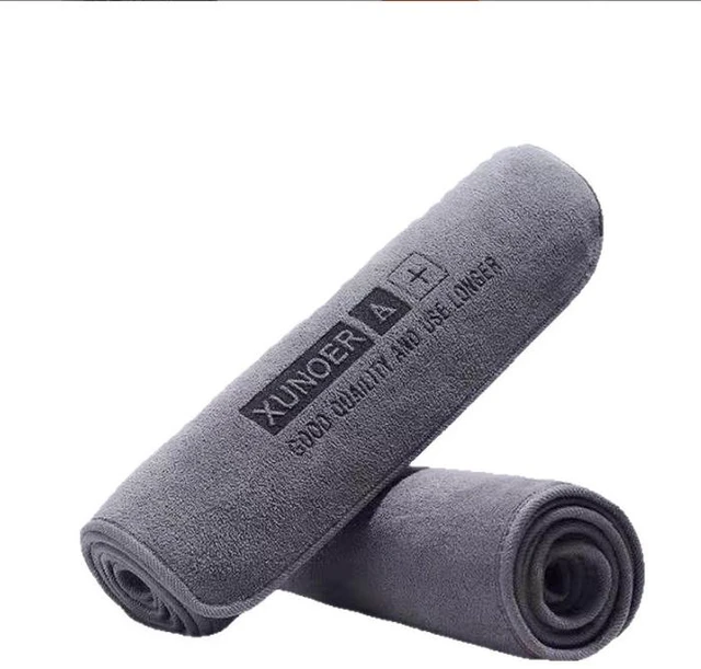 Main image of Superfine fiber edge-wrapped car washing towel, letter-shaped car cleaning towel, water-absorbing towel that leaves no marks after use, special dry towel for car washing,Size:40*40cm