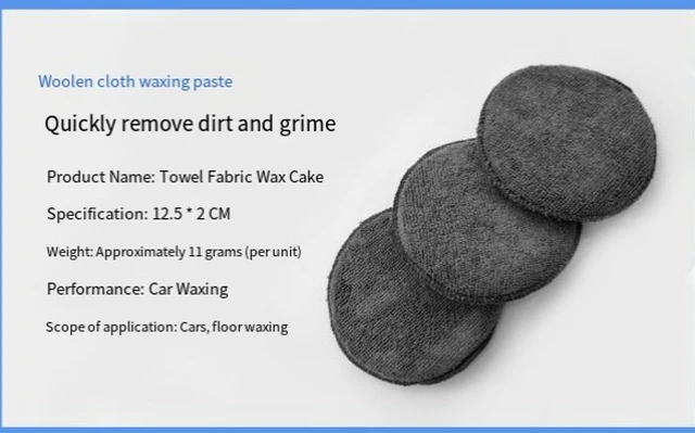 Alt view image 5 of 7 - Car cleaning 9-piece set: Car cleaning cloth, home car washing gloves, car washing towel, rag, waxing sponge, hub brush