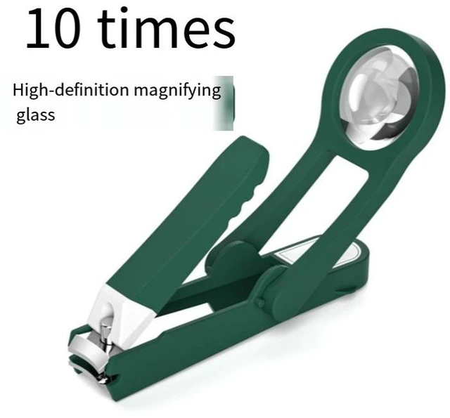 Alt view image 6 of 6 - Nail clipper anti-splash set with magnifying glass for the elderly, large size single unit