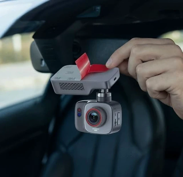 Alt view image 3 of 4 - DC1 Intelligent Parking Monitoring Sentinel Mode Vehicle-Mounted 24-Hour 360-degree Panoramic Wireless Recorder Without Power Connection