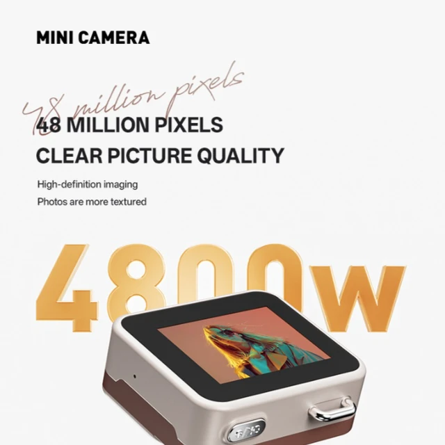 Alt view image 5 of 6 - CCD retro mini compact digital camera for student campus photography and video recording, high-definition video shooting with excellent image quality.