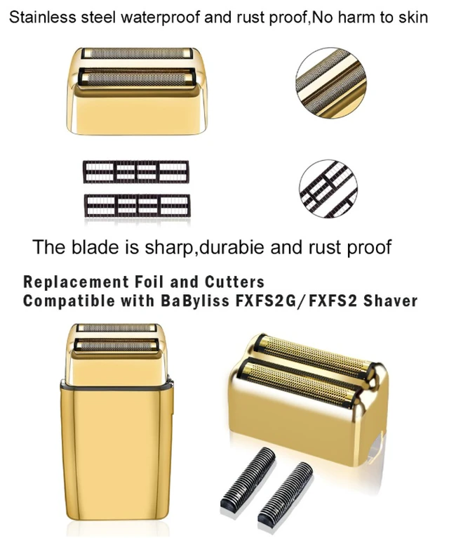 Alt view image 7 of 7 - Applicable to Babyliss whitening razor blade B. Babyliss shaving accessory
