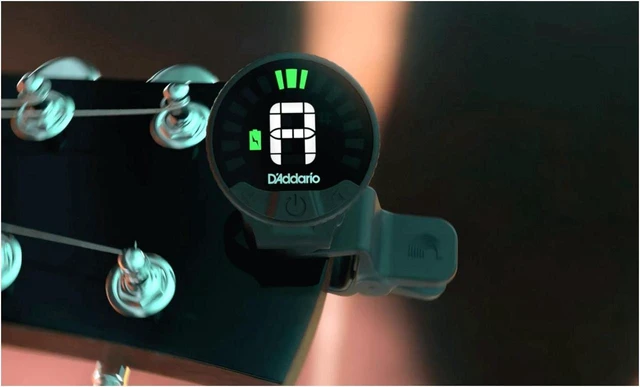 Alt view image 3 of 7 - D'Addario PW-CT-26 Nexxus 360 Rechargeable Clip-On Guitar Headstock Tuner