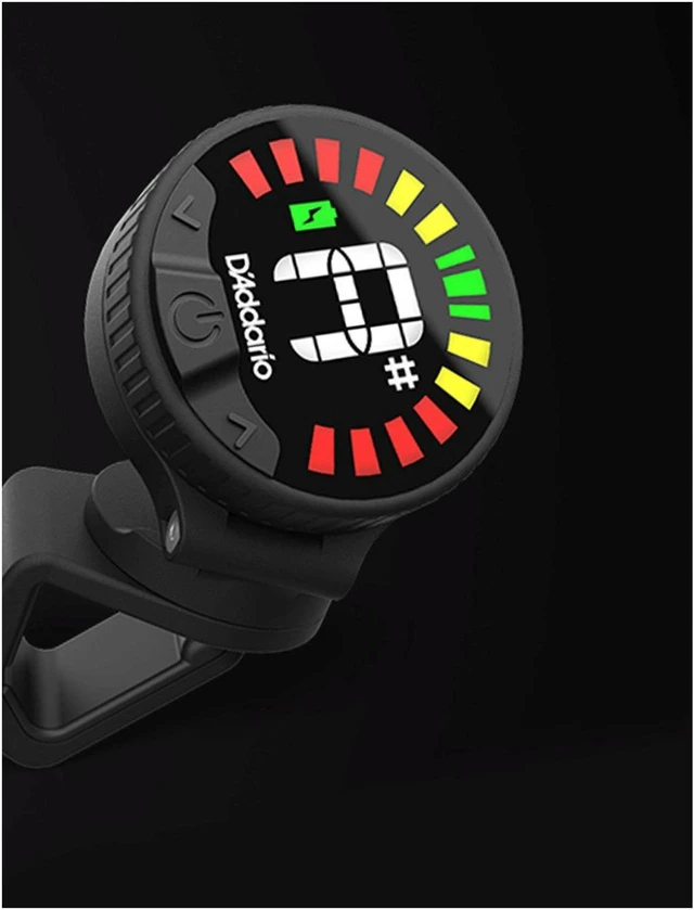 Alt view image 4 of 7 - D'Addario PW-CT-26 Nexxus 360 Rechargeable Clip-On Guitar Headstock Tuner