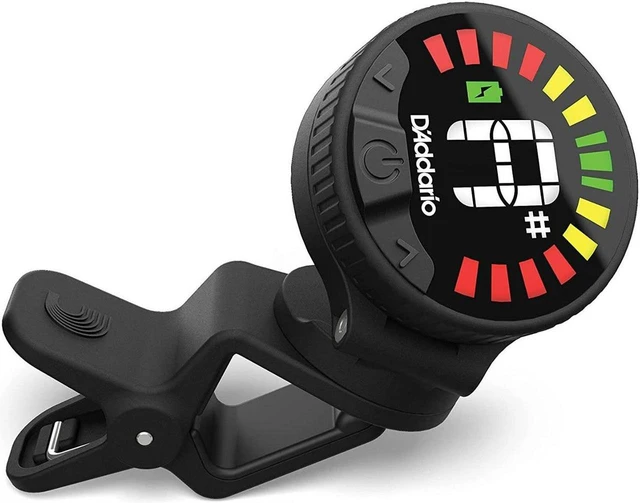Alt view image 2 of 7 - D'Addario PW-CT-26 Nexxus 360 Rechargeable Clip-On Guitar Headstock Tuner