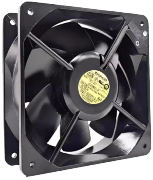 Alt view image 3 of 4 - U6250MKG1-TP 160MM 220/230V 25/28W 16055 16CM 160X160X55MM Cooling Fan