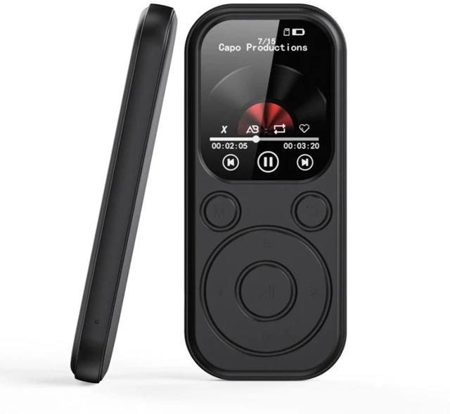 Main image of MP3/MP4 music player, Bluetooth portable audio player, IPS high-definition large-screen recorder--16GB black