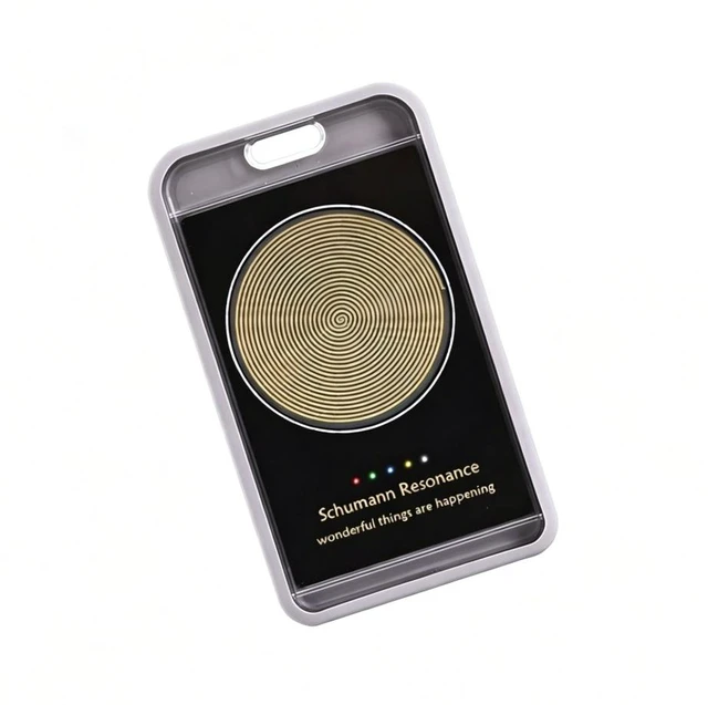 Alt view image 4 of 6 - Schumann Wave Energy Transfer Magnetic Field Decorative Piece Enhances Aura Attracts Fortune Shows Prestige Schumann Wave Energy Regulator Plate white