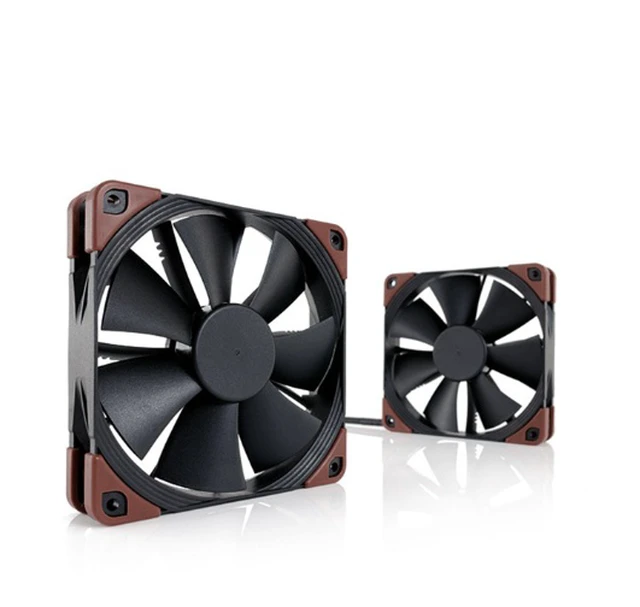 Alt view image 4 of 4 - NF-F12 industrial PPC-3000 PWM 12cm fan with temperature control, black color