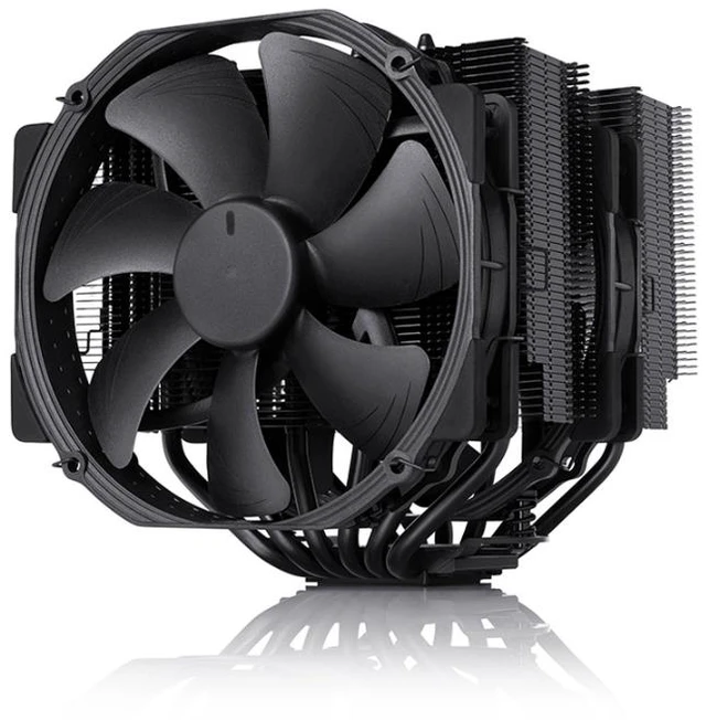 Main image of NH-D15 chromax.black version - Dual-tower A15 fan - Multi-platform CPU cooler