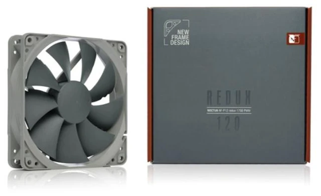 Alt view image 4 of 5 - NF-P12 redux-1700 4-pin PWM 12cm computer case fan CPU fan
