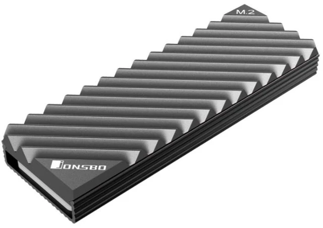 Main image of M.2-3 Red Gray Computer Solid State Drive Heat Sink M.2 2280 Passive Cooler black