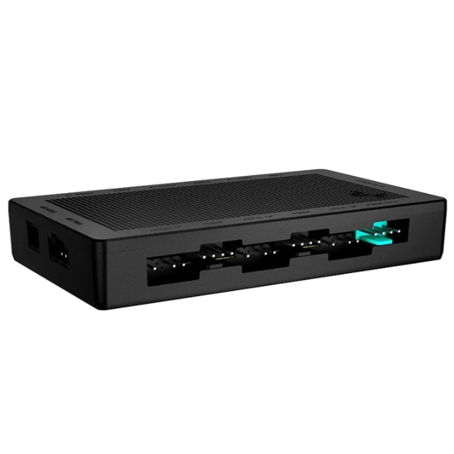 Alt view image 4 of 5 - The SC790/SC700 mainframe case fan hub supports 6 PWM temperature-controlled ARGB fans.