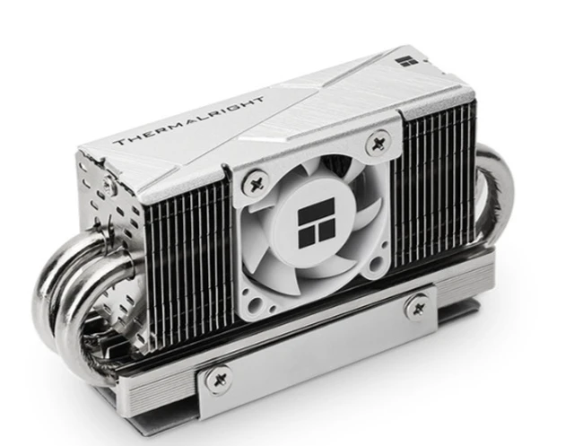Alt view image 5 of 5 - HR-10 2280 PRO M.2 SSD Solid State Drive Cooling Fan - 4 Heat Pipes with High Airflow and Temperature Control Cooling