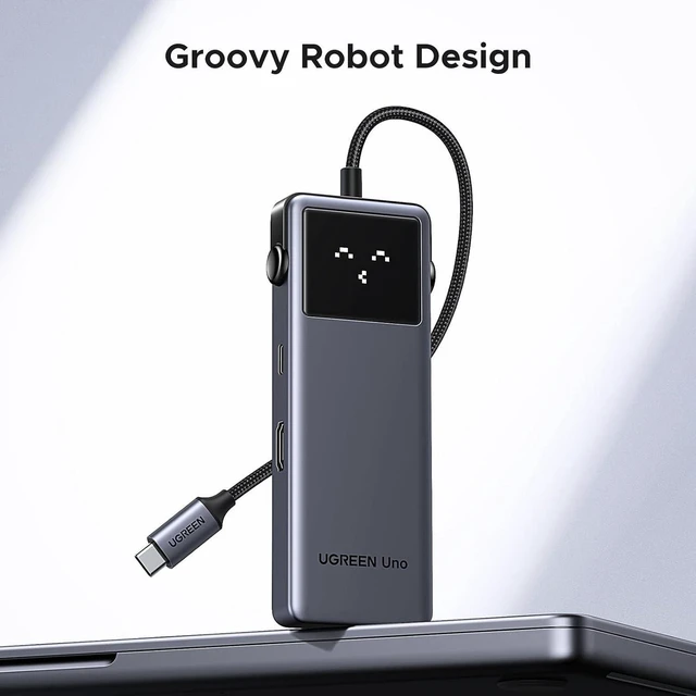 Alt view image 5 of 7 - UGREEN Uno 6 in 1 USB-C Hub with 10Gbps USB-C & USB-A Data Ports 4K@60Hz HDMI for MacBook Pro/Air, iPad Pro, Surface, XPS, Thinkpad and More.