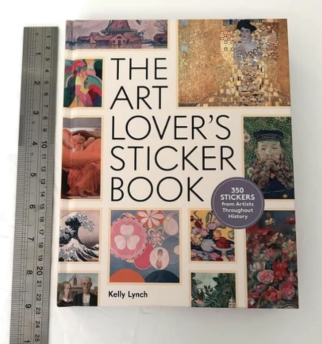 Alt view image 3 of 6 - The Art Lover's Sticker Book, 350 Premium Removable Stickers Featuring Famous Paintings, Art History Collection for Journaling Scrapbooking Planner Decoration, Gift for Creatives