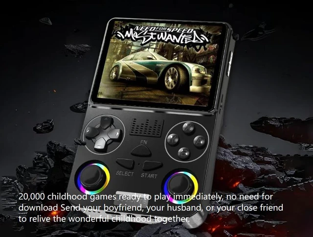 Alt view image 3 of 4 - PSP handheld game console with Android system, WIFI function, 3.5-inch screen--black