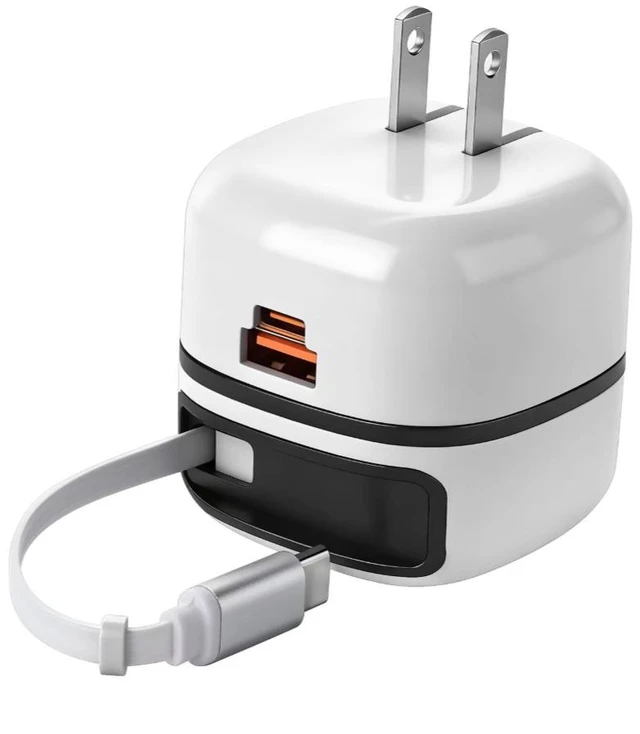 Main image of New 65W extendable line fast charger - Portable folding feet, small-sized portable charger