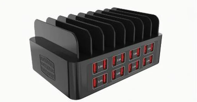 Main image of 150W high-power mobile phone storage stand and charger - Amazon's best-selling product. USB multi-port charger.