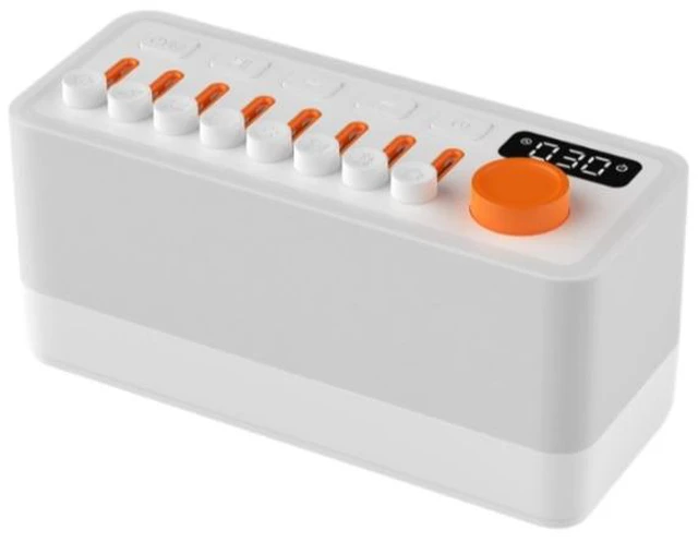 Main image of New DIY smart sleep aid speaker with RGB color LED small night light, Little Jelly Bluetooth night listening sleep speaker