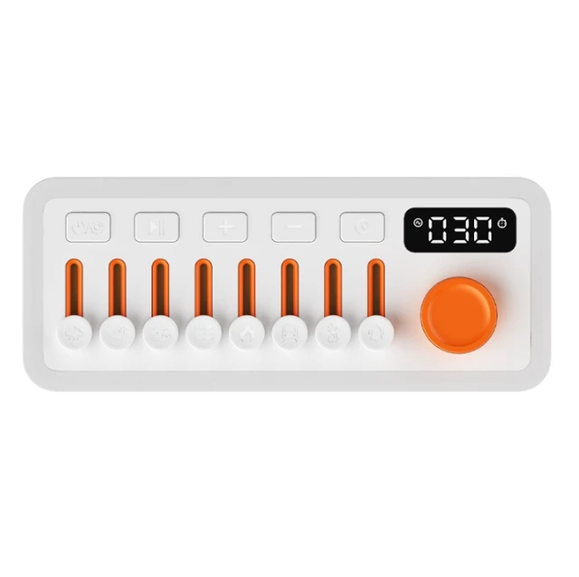 Alt view image 3 of 5 - New DIY smart sleep aid speaker with RGB color LED small night light, Little Jelly Bluetooth night listening sleep speaker